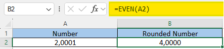 What is even formula? How to use even formula?