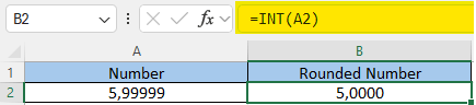 What is int formula? How to use int formula?