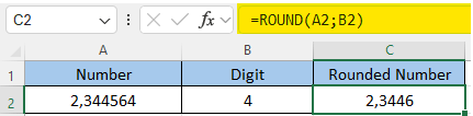 What is round formula? How to use round formula?