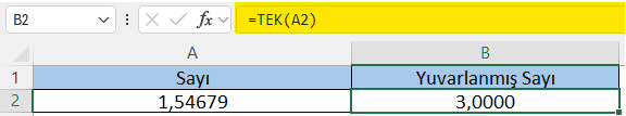 TEK formülü nedir? TEK formülü nasıl kullanılır?