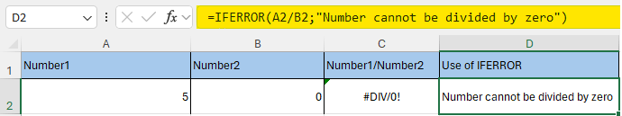 What is IFERROR formula?How to use IFERROR formula in excel?